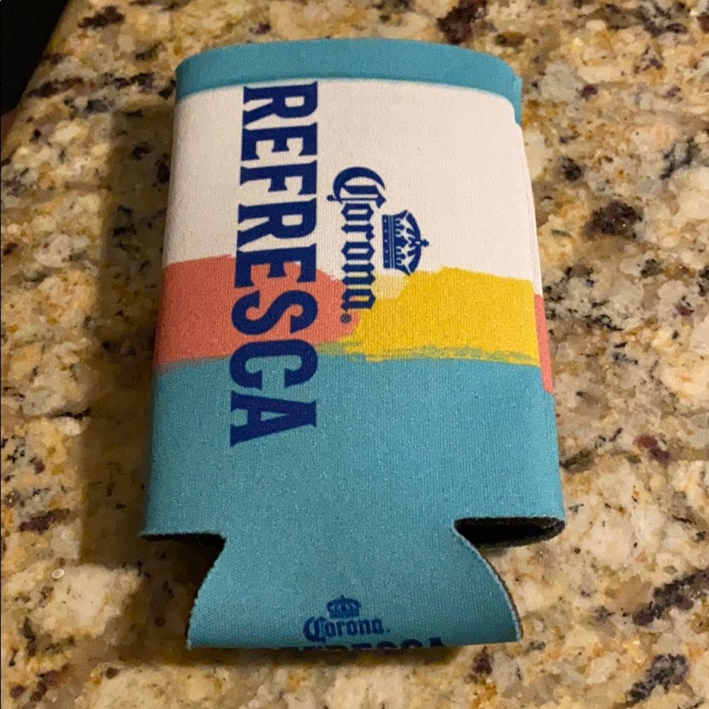 Set of 2 Corona Refresca koozies